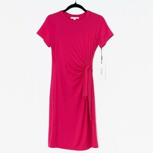 Calvin Klein Fuchsia Midi Dress